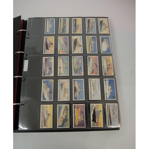 374 - One large album of Barratt's cigarette cards