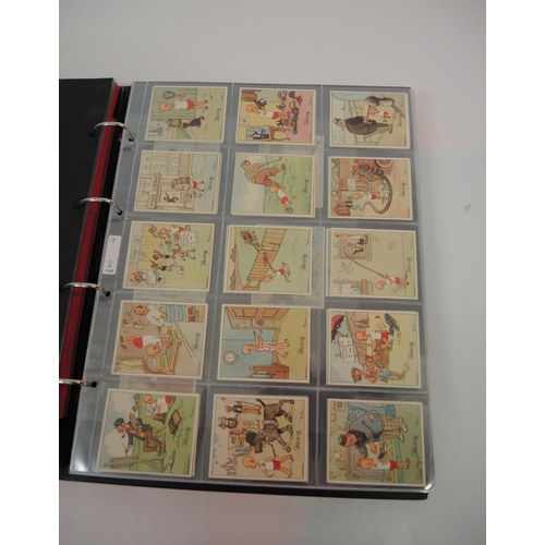 377 - One large album of WTW and Lloyd cigarette cards