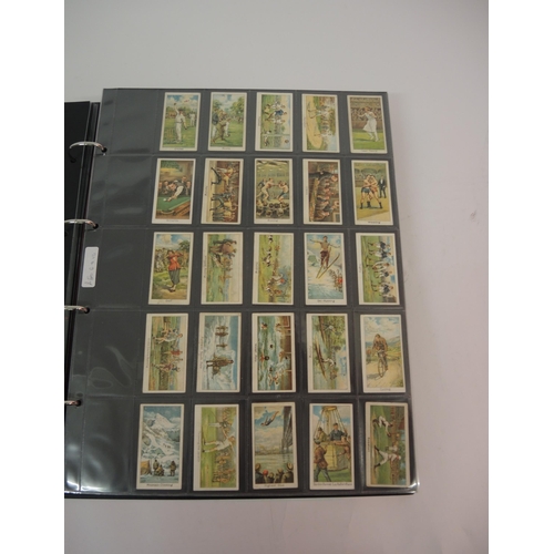 378 - One large album of various cigarette card manufacturers including Baldric, Cavanders etc.