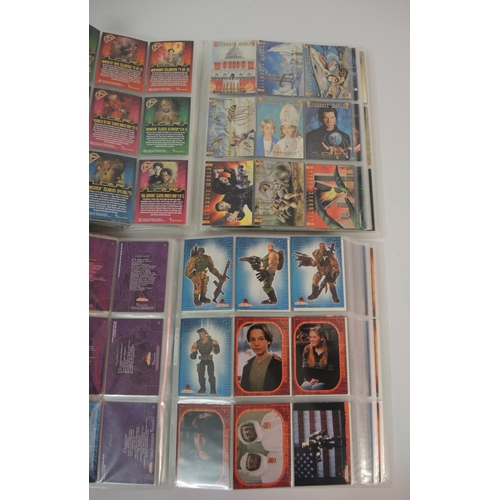 398 - Ten albums of Inkworks trading cards, including Hellboy, Small Soldiers, Men In Black, etc.