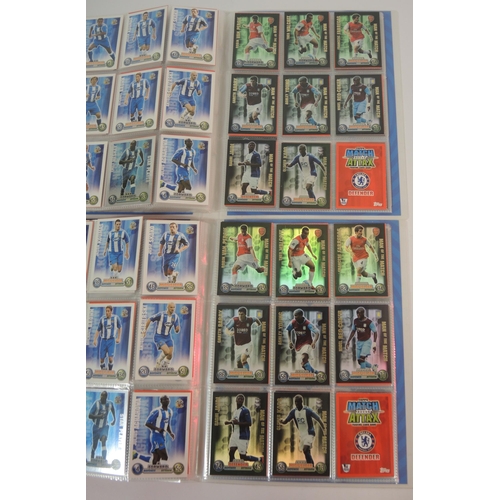 399 - Eleven albums of Topps trading cards including football, Star Wars, Teenage Mutant Ninja Turtles