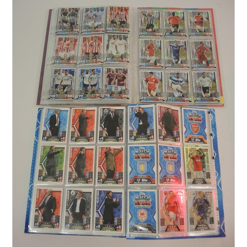 399 - Eleven albums of Topps trading cards including football, Star Wars, Teenage Mutant Ninja Turtles