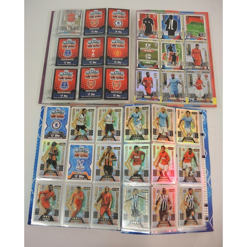 399 - Eleven albums of Topps trading cards including football, Star Wars, Teenage Mutant Ninja Turtles