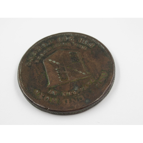 929 - Birmingham 1812 copper workhouse token