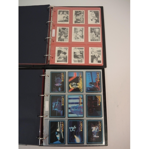 384 - Two albums of Somportex trading cards, including Thunderbirds