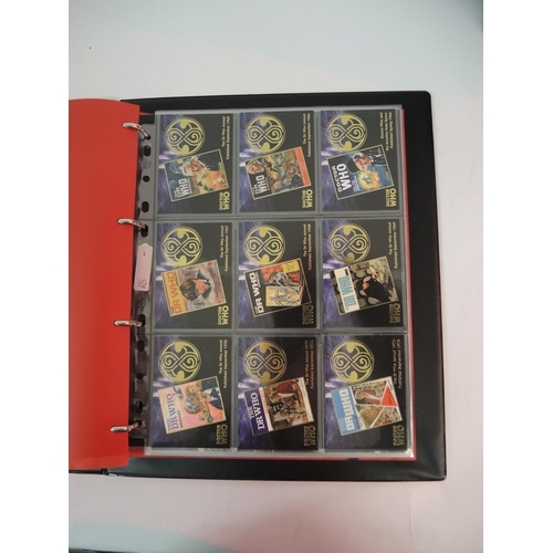 391 - Five albums of various trading cards including Doctor Who, Star Wars cards etc.