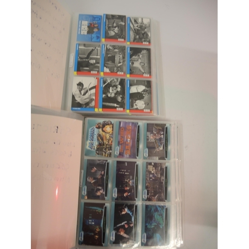 397 - Eight albums of Strictly Ink, Cornerstone and Graffiti trading cards