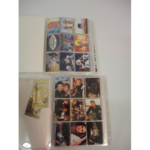 397 - Eight albums of Strictly Ink, Cornerstone and Graffiti trading cards