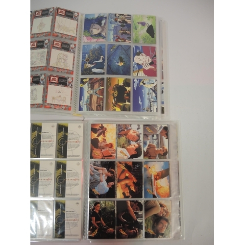 397 - Eight albums of Strictly Ink, Cornerstone and Graffiti trading cards