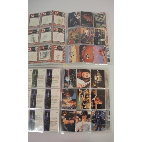 397 - Eight albums of Strictly Ink, Cornerstone and Graffiti trading cards