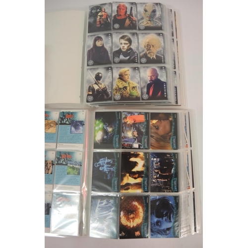 398 - Ten albums of Inkworks trading cards, including Hellboy, Small Soldiers, Men In Black, etc.