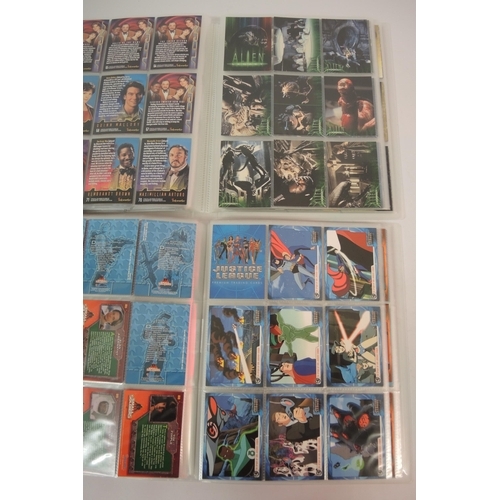 398 - Ten albums of Inkworks trading cards, including Hellboy, Small Soldiers, Men In Black, etc.