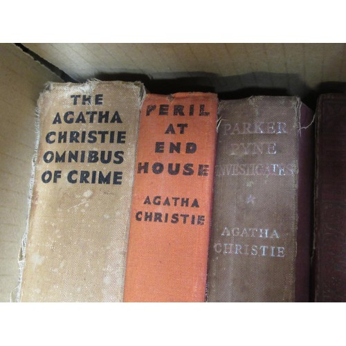 484 - Collection of Agatha Christie volumes, mainly Crime Club Editions, together with a small quantity of... 