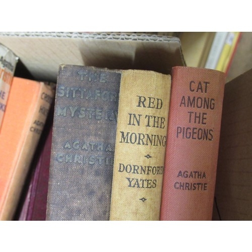 484 - Collection of Agatha Christie volumes, mainly Crime Club Editions, together with a small quantity of... 