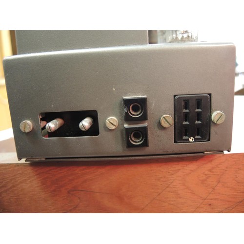 157 - Quad II amplifier, serial no. 32019 together with a radio receiver and control unit