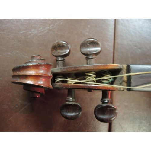 198 - Violin with bow (14