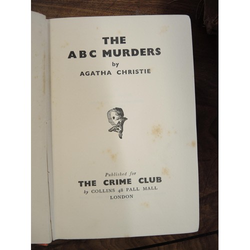 484 - Collection of Agatha Christie volumes, mainly Crime Club Editions, together with a small quantity of... 