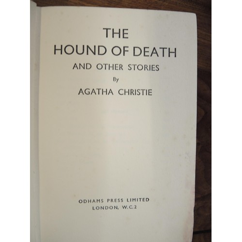 484 - Collection of Agatha Christie volumes, mainly Crime Club Editions, together with a small quantity of... 