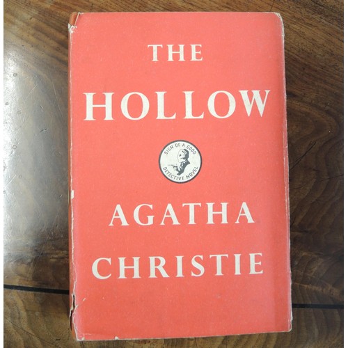 484 - Collection of Agatha Christie volumes, mainly Crime Club Editions, together with a small quantity of... 