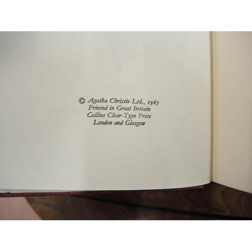 484 - Collection of Agatha Christie volumes, mainly Crime Club Editions, together with a small quantity of... 