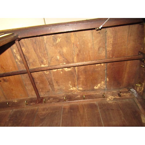 1974 - Oak two door cupboard, constructed from 17th Century panelling, with carved decoration, stile end su... 