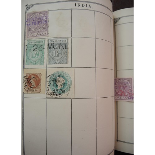 305 - Album of World stamps, including Victorian, Great Britain and other 19th Century Continental stamps