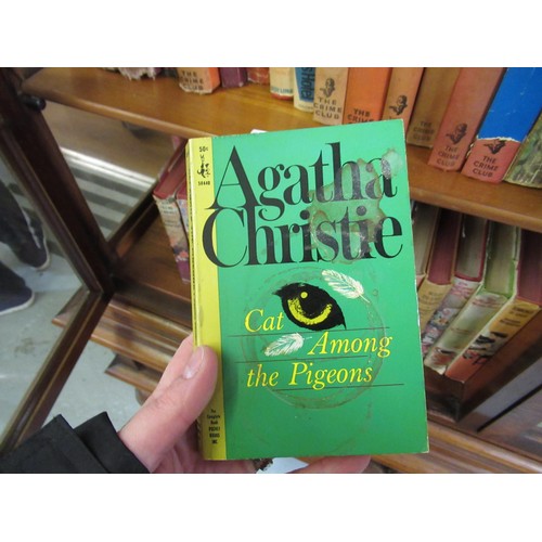 484 - Collection of Agatha Christie volumes, mainly Crime Club Editions, together with a small quantity of... 