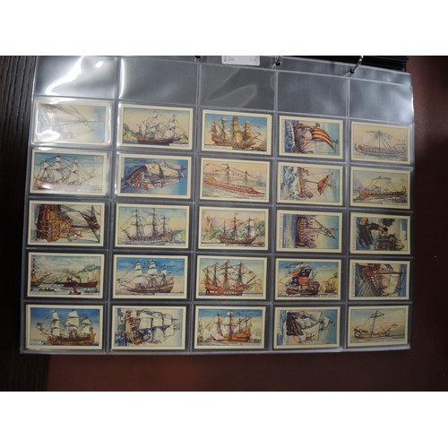 371 - One large album of Nicolas Sarony and John Sinclair cigarette cards