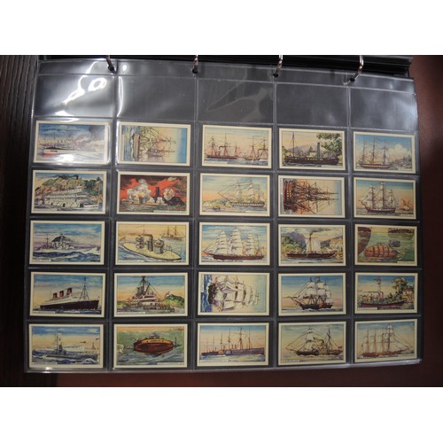 371 - One large album of Nicolas Sarony and John Sinclair cigarette cards