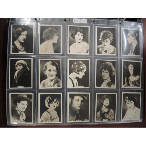 371 - One large album of Nicolas Sarony and John Sinclair cigarette cards