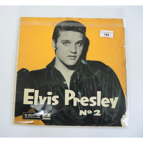 184 - Elvis Presley No. 2 album in original sleeve (at fault)