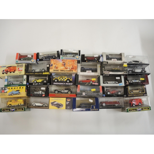 242 - Box containing a quantity of Corgi, Vanguards and other boxed diecast model vehicles