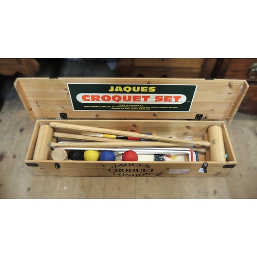 266 - Jaques croquet set in original box