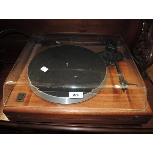 276 - Acoustic Research turntable, marked Linn Basik LV-X designed by Linn products Limited