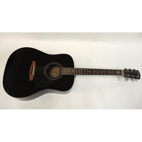 337 - Fender DG-4/BK acoustic guitar