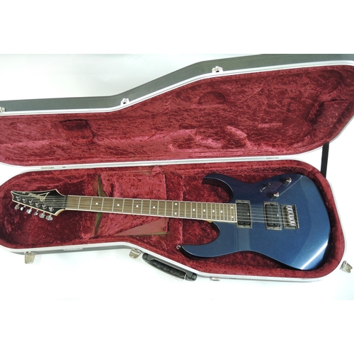 342 - Ibanez RG series six string electric guitar, with hard case