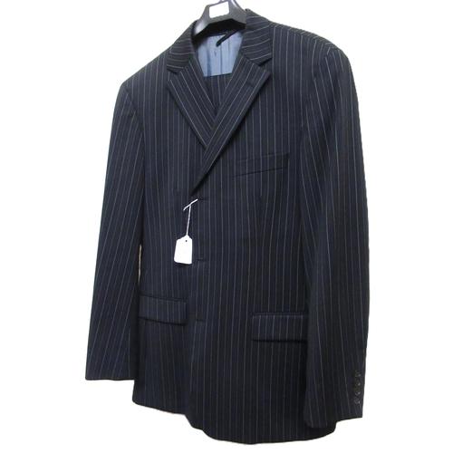 37 - Crombie, gentleman's two piece suit, together with another suit and a pair of trousers both by Jaege... 