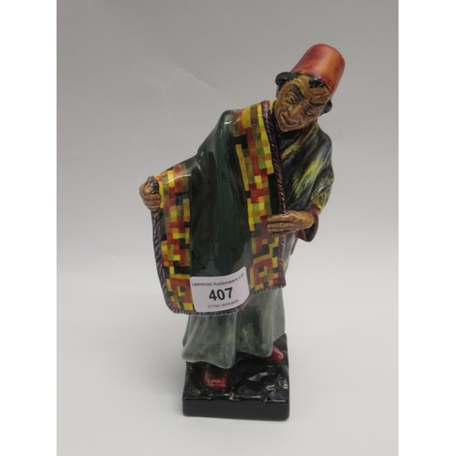 407 - Royal Doulton figure, ' Carpet Seller ' HN1464