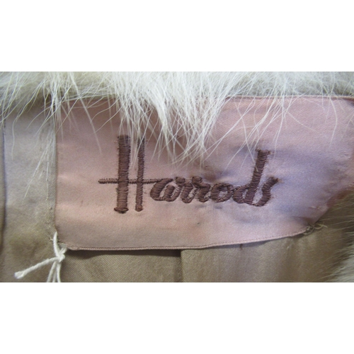 48 - Harrods Artic fox ladies fur jacket