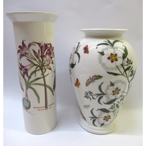 524 - Portmeirion baluster form vase, and other similar ceramics