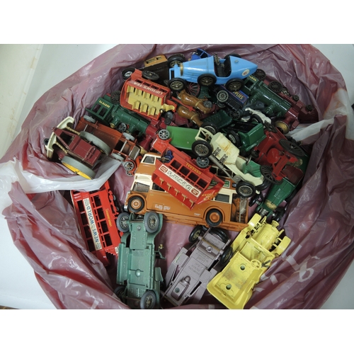 312 - Group of six Dinky Toys diecast model racing cars, Corgi Toys Proteus Campbell Bluebird, Dinky Toys ... 