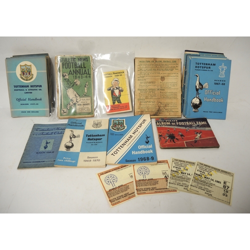 315 - Quantity of vintage football related ephemera