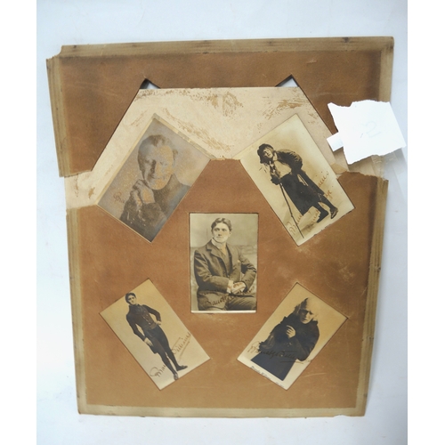 348 - One hundred and sixty three various postcards, mainly actors, some signed and entertainment themes, ... 