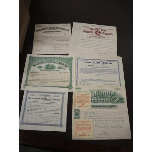 353 - Collection of thirty seven post 1900 British Company share certificates including many well known