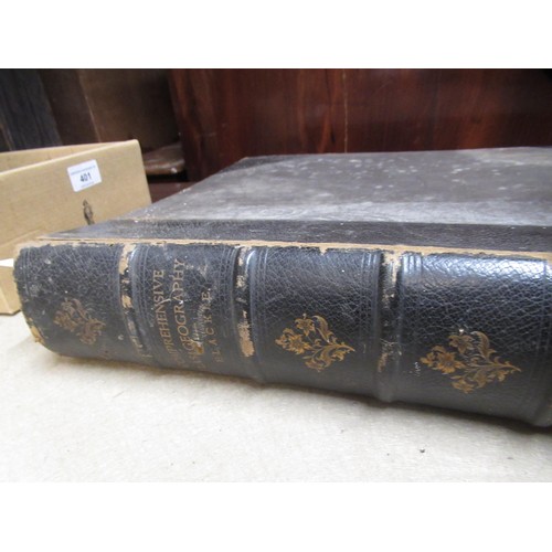 385 - One volume ' Comprehensive Atlas and Geography of the World ', published Blackie & Son, 1882, contai... 