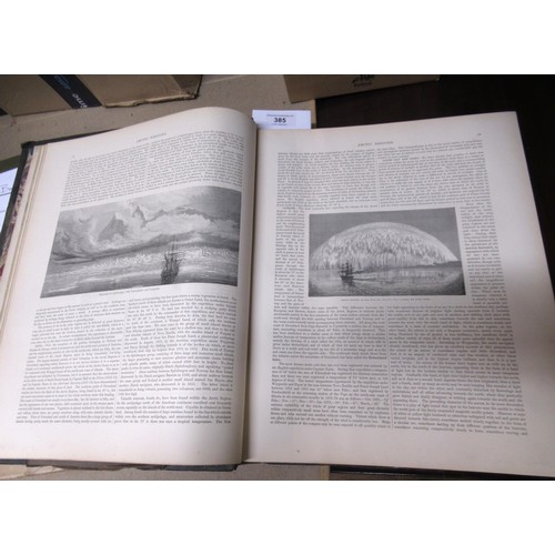 385 - One volume ' Comprehensive Atlas and Geography of the World ', published Blackie & Son, 1882, contai... 