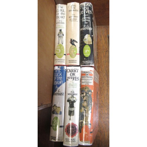 395 - Sixty volumes, ' Works of P.G. Wodehouse ' including some early editions