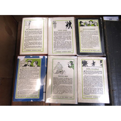395 - Sixty volumes, ' Works of P.G. Wodehouse ' including some early editions