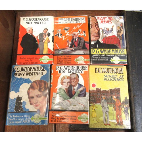 395 - Sixty volumes, ' Works of P.G. Wodehouse ' including some early editions