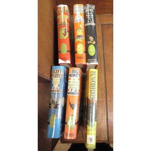 395 - Sixty volumes, ' Works of P.G. Wodehouse ' including some early editions